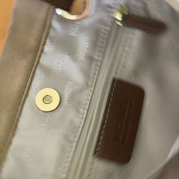 Tan Suede MK purse - Picture 3 of 6